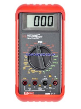 RS PRO IDM91E手持式万用表,替代ISO-TECH IDM91E