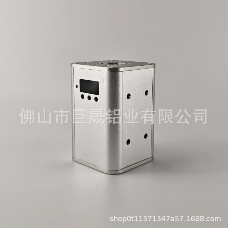 铝方通型材铝合金外壳铝壳铝型材壳体铝盒电路板盒子电源盒