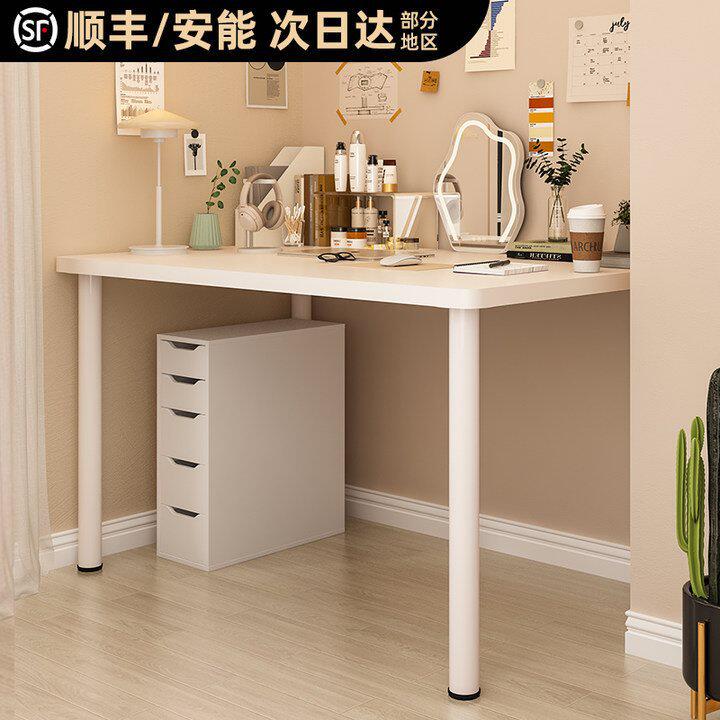 新品电脑桌台式学生书桌家用卧室女生化妆桌子工作台简易办公桌写