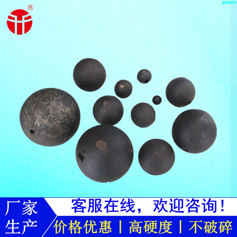 选矿厂球磨机研磨球直径20mm-60mm锻造钢球耐磨球