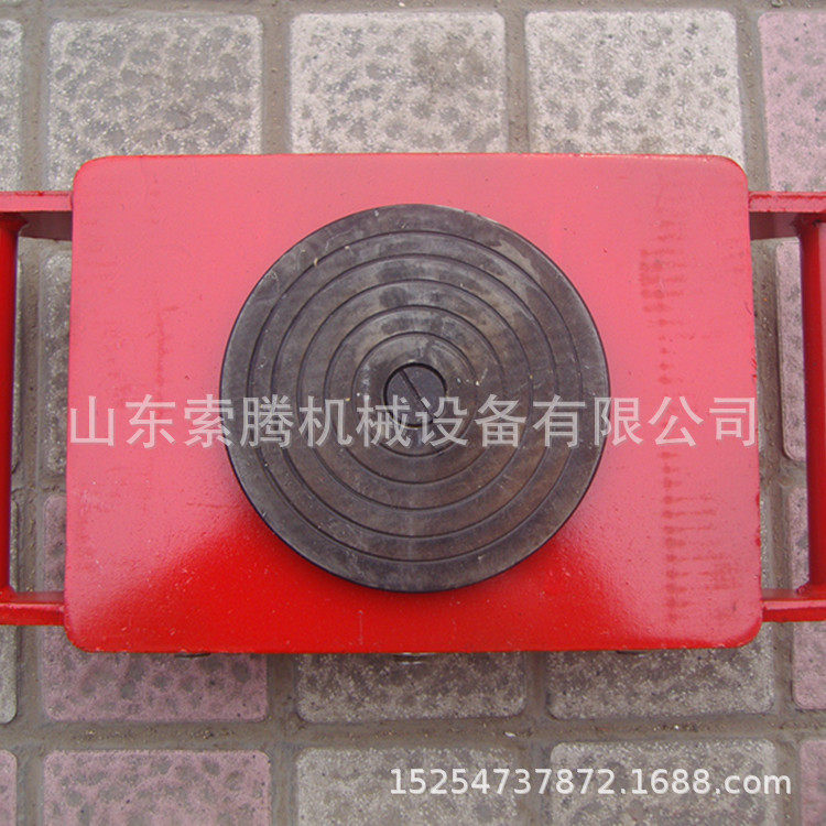 货物搬运小车 并排使用的钢轮万向旋转地牛6轮8轮重物移位小坦克
