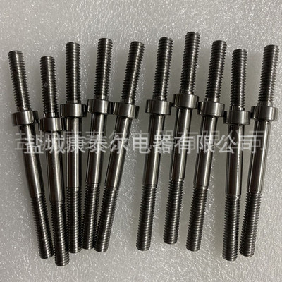 工业电炉丝引出棒 车螺纹铣边铁铬铝引出棒 铁铬铝高温接线棒