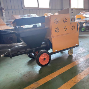 成德工地墙面喷涂设备 小型抹灰机 粉墙水泥喷砂机