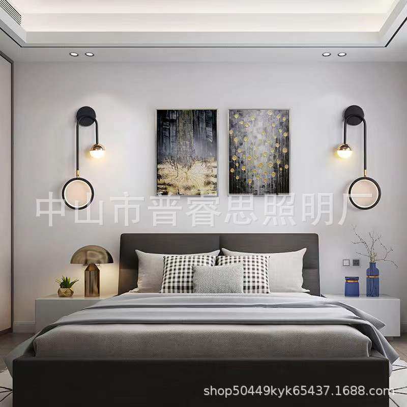 简约现代LED左右款色壁灯床头卧室客厅走廊过道墙壁灯饰创意壁灯,橡塑材料及制品,其他塑料制品,淘宝优惠券,粉丝福利购,淘宝优惠卷