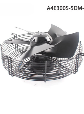 AC外转子轴流风机A4E300S-5DM-AE00 220V 0.42A 90W 全新艾弗洛