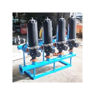 供应自动反冲洗叠片过滤器 固液分离农业滴灌喷V灌微喷灌溉设备