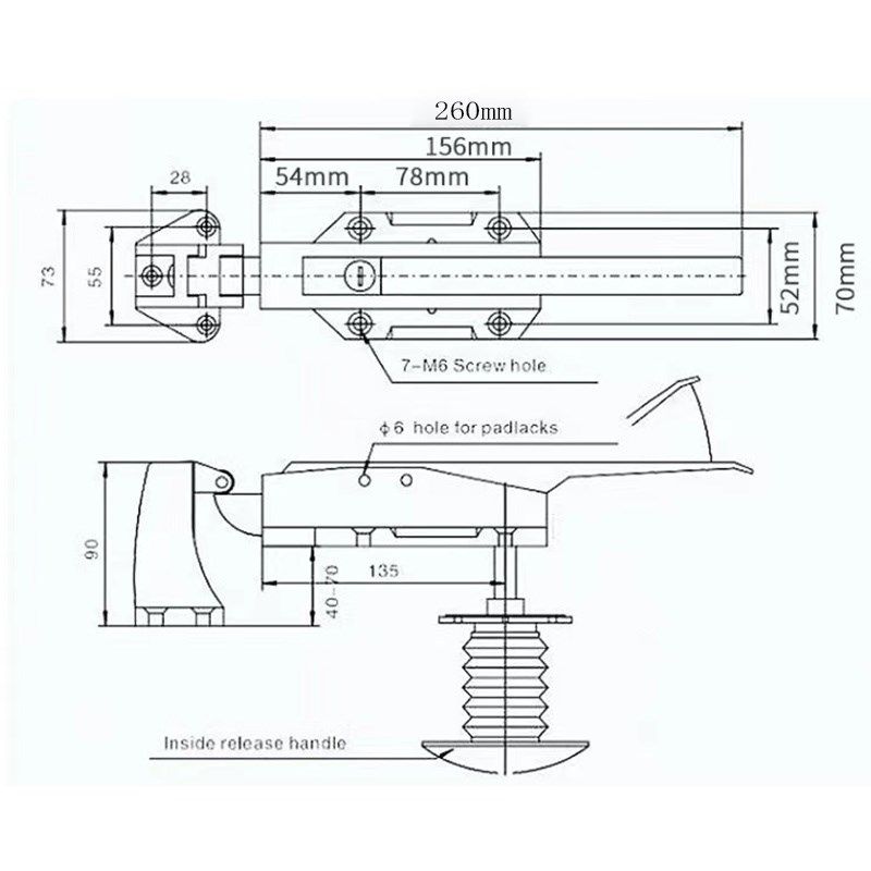 BX-1手178冷库门把手烘烤箱A锁门拉手凸门冷库锁把工业碰锁门拉手,五金/工具,工业烤箱,淘宝优惠券,粉丝福利购,淘宝优惠卷