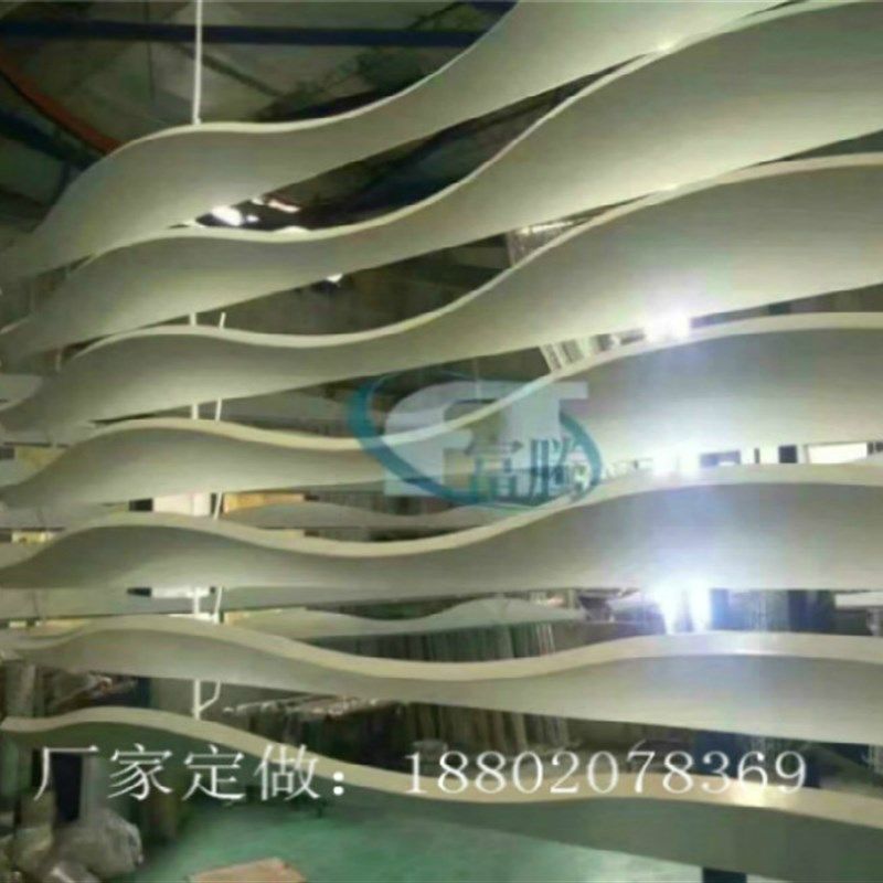 厂家直销 弧形铝方通/厂t家定制弧形铝方通吊顶幕墙/造型方通合金