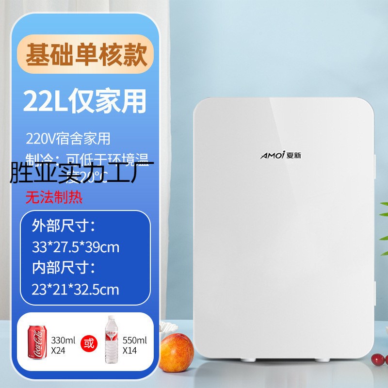 迷你小冰箱载小型家用宿舍办公室C学生母乳车家两用冷藏单人用冷