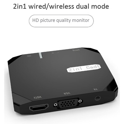 Wireless Display Dongle 1080P WiDreless Hdmi+Vga Projection