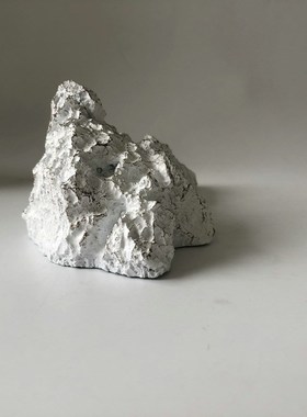 工艺假山摆件白色树n脂工艺品山峰家居室内景观创意家居饰品摆件