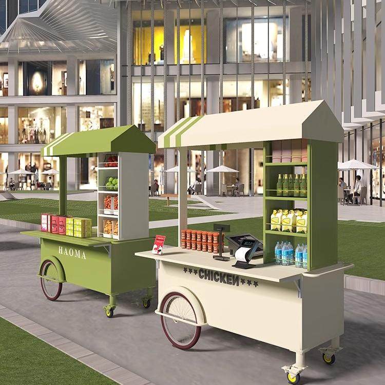 售卖车夜市步行街展示商用地推车餐车商业活动摆摊花车移动促销车