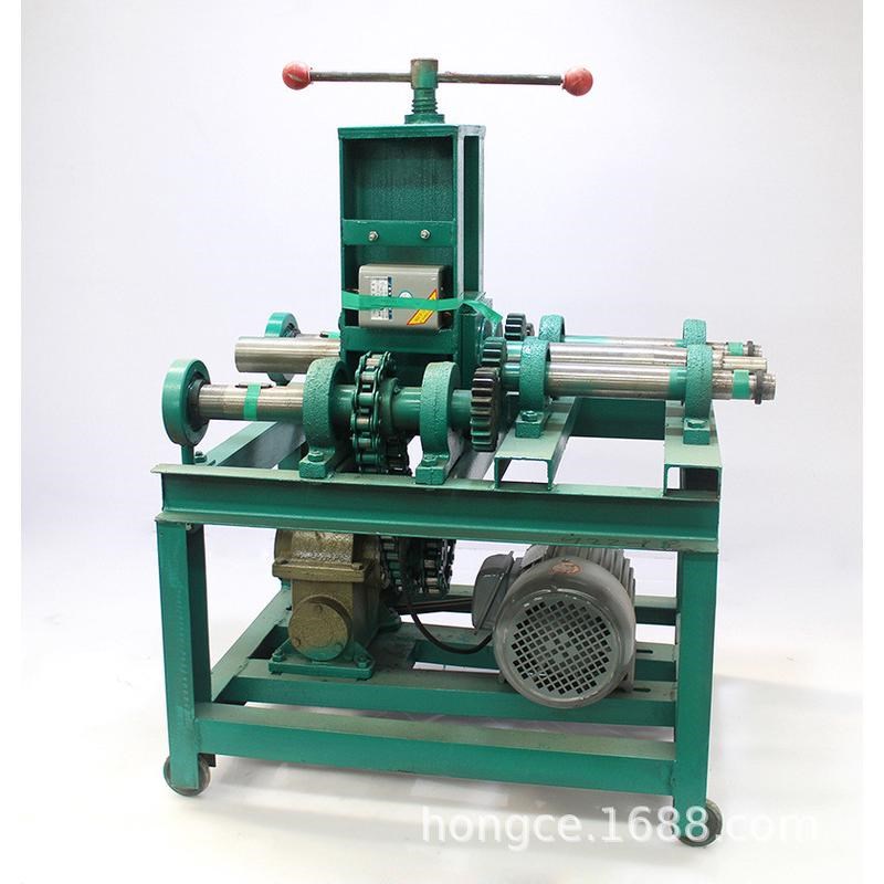 小型电动b弯管机圆管大棚骨架弯弧机多功能滚动式方管立式弯管机