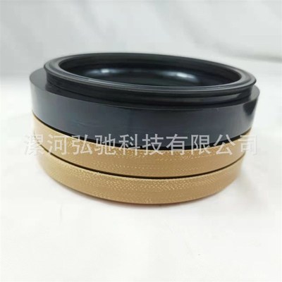 压裂车柱塞泵芳纶盘根密封芳纶夹布油封耐磨V型O组合密封圈3.75寸