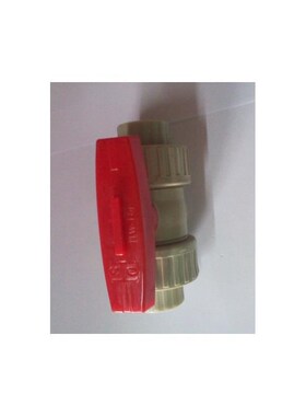 新款- CD100-CD200r PP过滤机活接球伐 TYPE d32DN25PN10包邮