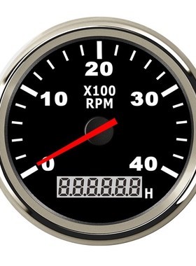 85mm Boat Car Tachpometer,  Auto Motor Tachometer for Diesel