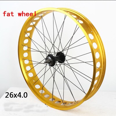 electric bike wheels new 26 4.B0 inch fat snow bike wheels 1