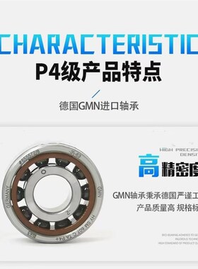 GMN高速精密轴承S 6j207 6208 6209 6210 6211 6212 6213 CTAP4DU