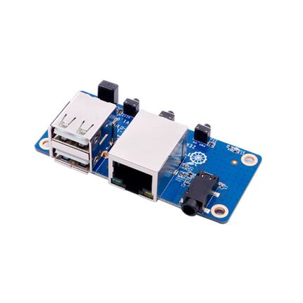 Orangepi Zero 2W扩展板24piEn接口可扩展100M以太网USB2.0