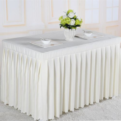 公司酒店会议室桌布桌套桌罩丝绒布展会签到台裙办公X活动长条桌