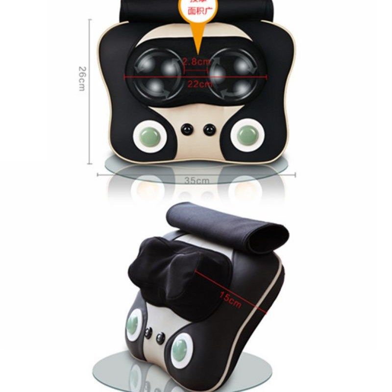 颈椎腰部背部按摩k垫多功能腰椎加热靠垫敲打叩击温玉按枕热敷磁,生活电器,擦鞋器/刷洗鞋机/电动鞋刷,淘宝优惠券,粉丝福利购,淘宝优惠卷