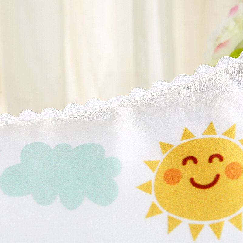 嘉丝丽真丝枕套卡通喷绘真丝儿童桑蚕丝枕头套儿童真丝枕巾枕套