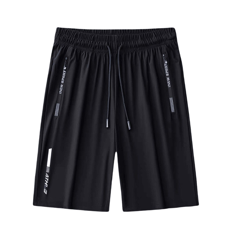 冰丝短裤男夏季休闲宽松运动裤透气轻薄凉感五分裤健身大码裤子