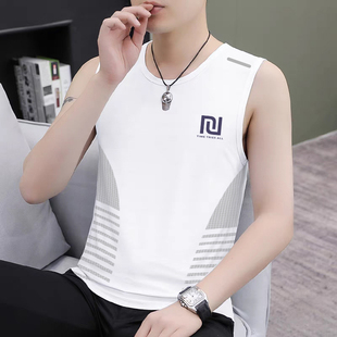 速干运动背心男宽松冰丝无袖 必备 T恤健身训练跑步篮球 夏季