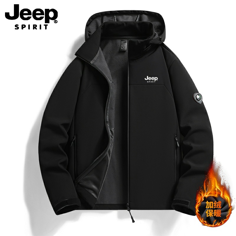 吉普冲锋衣男女同款户外防风防水