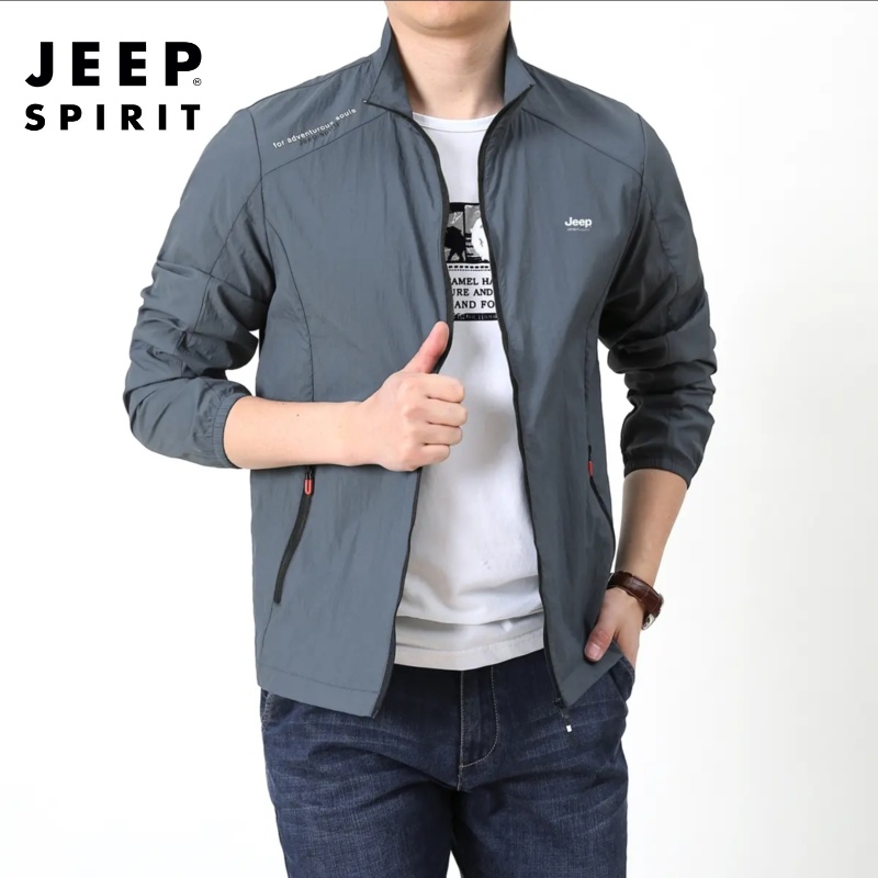 吉普JEEP防晒服男款冰丝夏季