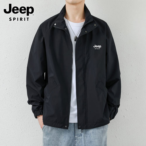 吉普JEEP美式工装夹克男春新