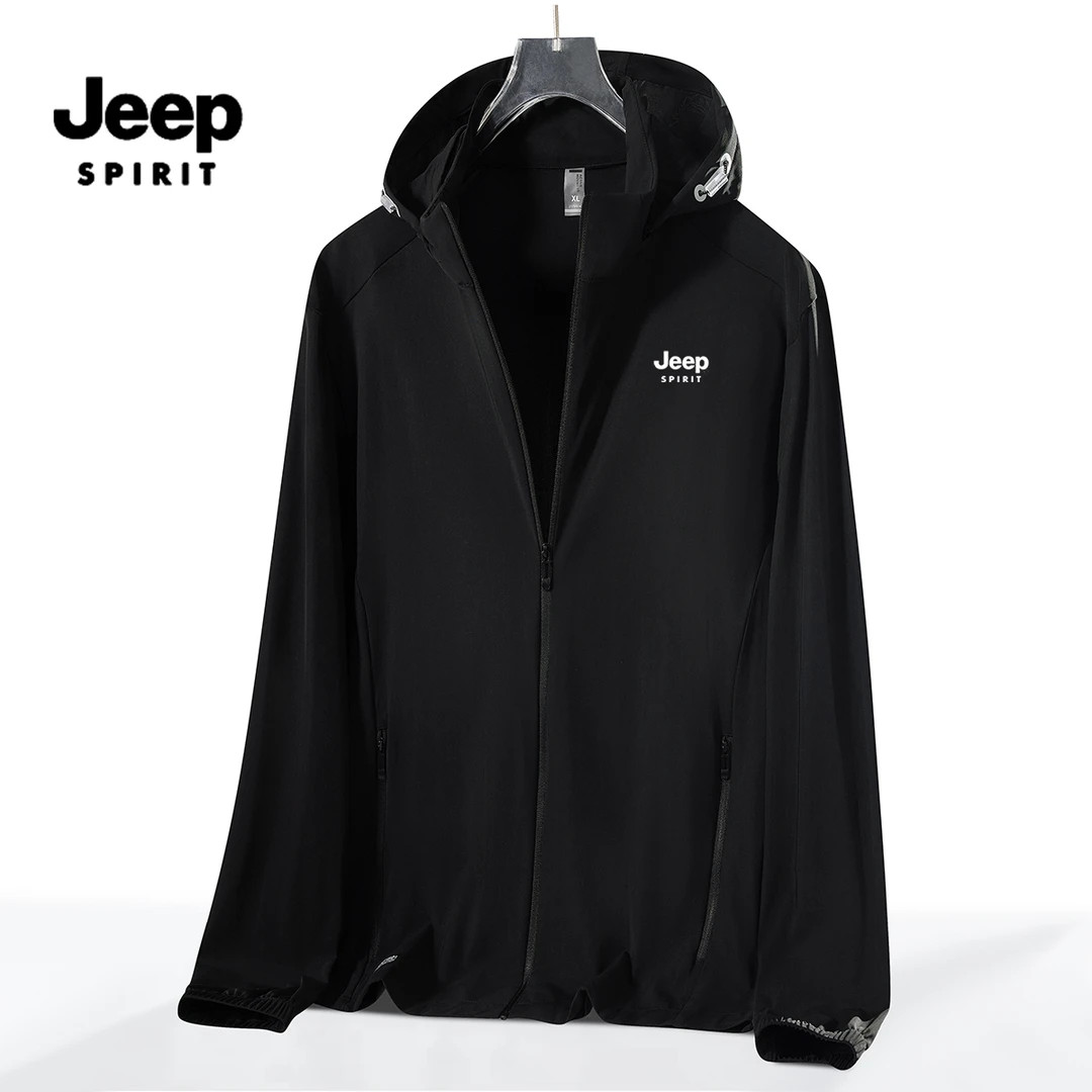 吉普JEEP防晒服男款冰丝夏季