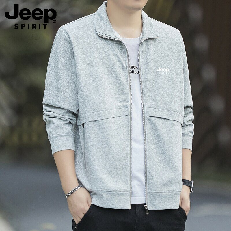 吉普JEEP男开衫卫衣2026新款图片