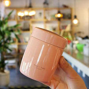 早餐杯燕麦杯保温可便携式316外带上班族稀饭杯高颜Y值粥杯子密封