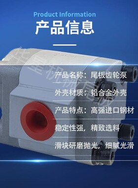 新款汽车尾板油泵CBQZ-F1.7 F2.1 CBT-F3.2凯卓立粤力.尾板齿轮泵