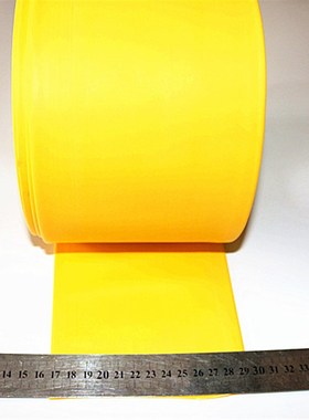 1KV环保热缩管60mm 黄色热缩套管60mm  绝缘保护2V倍收缩 25米