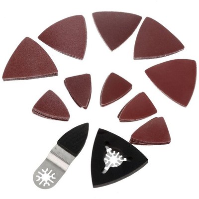 75Pcs Mix Sanding Paper 2Pcs Sanding Pad ONscillating Multi-