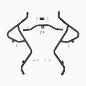 适用九号M3 MAX电动车保险杠防撞杠改装 85C护杠防刮杠9号M3 95CI