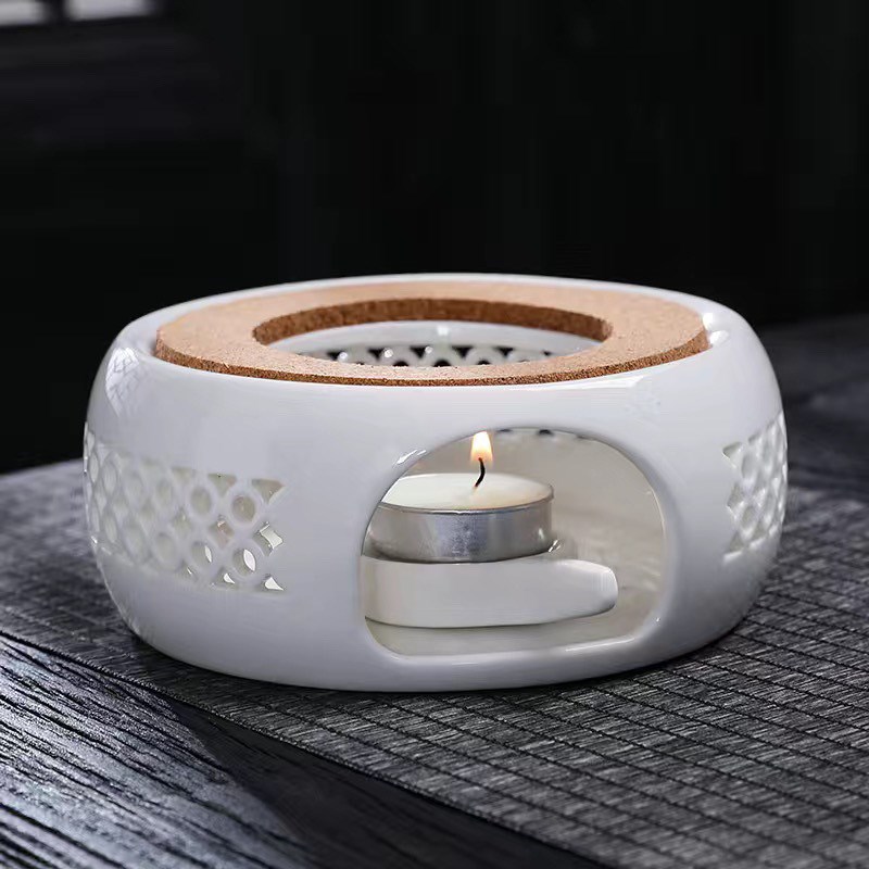 茶具套装蜡烛加热保温暖茶底y座玻璃茶壶酒店餐厅花户外煮茶炉