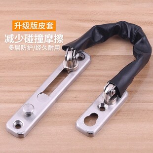 防盗链条入户门内反锁扣阻门器安全家G用女生神器酒店门锁加固卡