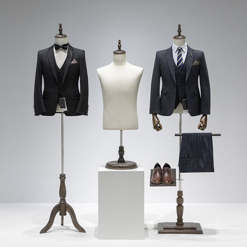 西装男模特道具全身西服礼服服装店展示K架橱窗人台男装店模特衣