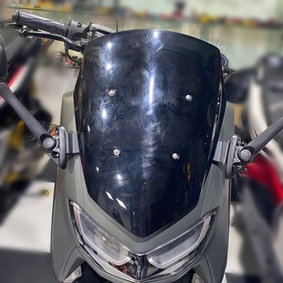 适用雅马c哈NMAX155改装配件 后视镜前移支架