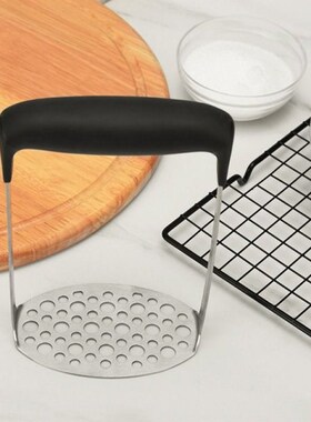 2pcs/set Stainless Steel Potato Masher Mud Pressure XRicer D