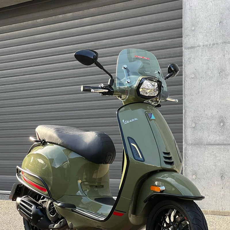 适用vespa挡风 l春天冲刺150挡风玻璃 GTS300风挡 VESPA改装高品