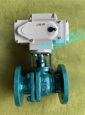 Q941F4-16C DN125 电动内衬四氟球阀 Q941F46-25C .DN100