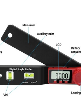 Digiatal Protractor Angle Finder Inclinometer electronic Lev