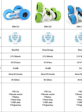 RC Car 2.4G 4CH Stunt Drift Deformation Buggy Car RWock Craw