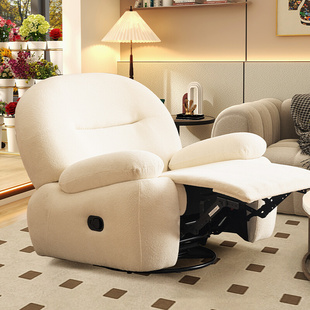 多功懒能人太空沙发椅旋转客厅休闲电动单人沙发摇椅可躺可睡座椅