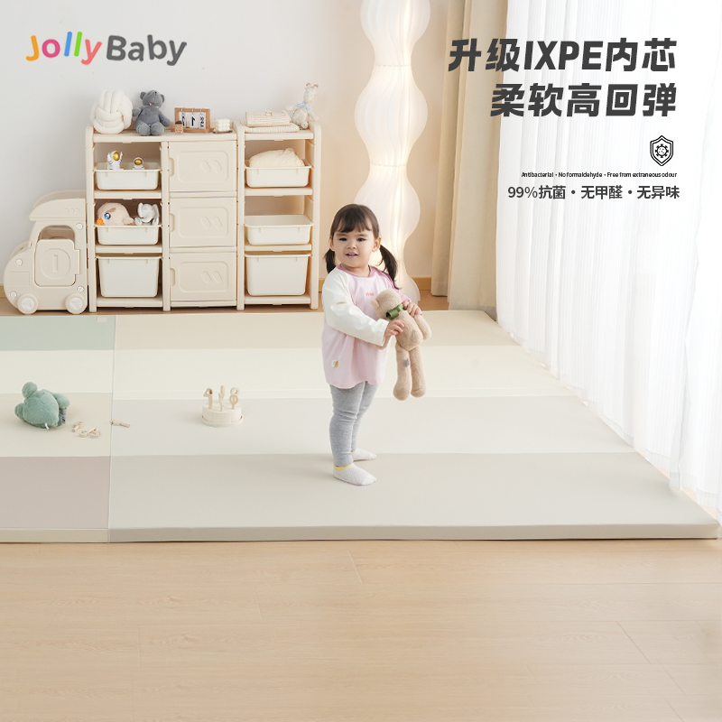 jollybaby爬爬墊高回彈IXPE內芯
