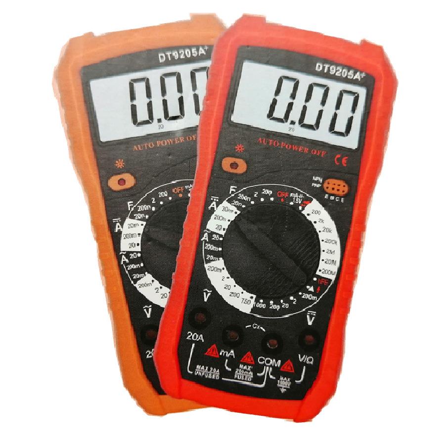 超大屏幕 高档外观大蜂鸣器 DT9205A 万用表